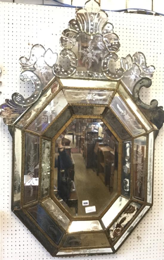 Ventian wall mirror